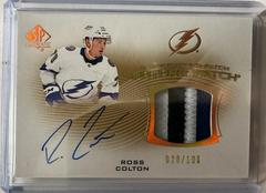 Ross Colton #FWAP-RC Hockey Cards 2021 SP Authentic Future Watch Auto Patch Prices