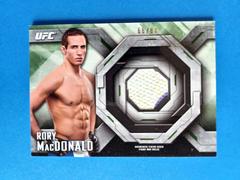 Rory MacDonald [Green] #FM-RM Ufc Cards 2014 Topps UFC Knockout Fight Mat Relics Prices
