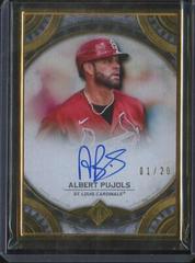 Albert Pujols #TCA-AP Baseball Cards 2022 Topps Transcendent Collection Autographs Prices