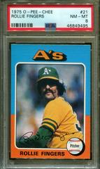 Rollie Fingers #21 Baseball Cards 1975 O Pee Chee Prices