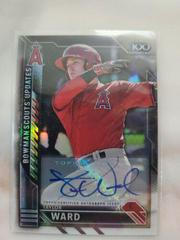 Taylor Ward [Autograph] Baseball Cards 2016 Bowman Chrome Scouts' Top 100 Update Prices