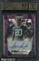 Kevin King [Purple Crystals] Football Cards 2017 Panini Prizm Rookie Autographs Prices