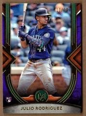 Julio Rodriguez [Amethyst] #65 Baseball Cards 2022 Topps Museum Collection Prices