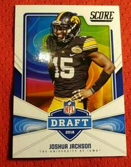 Joshua Jackson #7 Football Cards 2018 Score NFL Draft Prices