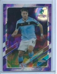 Ciro Immobile [Purple] #13 Soccer Cards 2020 Topps Chrome UEFA Champions League Sapphire Prices