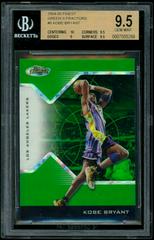 Kobe Bryant [Green XFractor] Basketball Cards 2004 Finest Prices