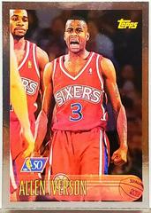 Allen Iverson [NBA 50th] #171 Basketball Cards 1996 Topps Prices