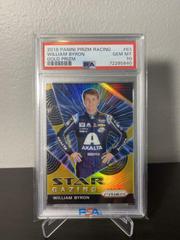 William Byron [Gold] #63 Racing Cards 2018 Panini Prizm Nascar Prices