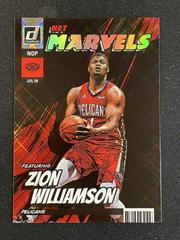 Zion Williamson [Diamond] Basketball Cards 2022 Panini Donruss Net Marvels Prices