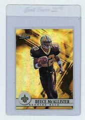 Deuce McAllister #126 Football Cards 2001 Topps Finest Prices
