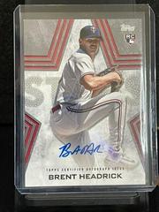 Brent Headrick [Platinum] #BSA-BH Baseball Cards 2023 Topps Update Stars Autographs Prices
