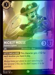 Mickey Mouse - Stalwart Explorer [Foil] Lorcana Into the Inklands Prices