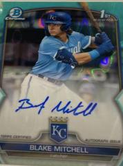 Blake Mitchell [Aqua Lava] #CDA-BMI Baseball Cards 2023 Bowman Draft Chrome Prospect Autographs Prices