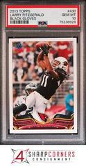 Larry Fitzgerald [Black Gloves Black] #430 Football Cards 2013 Topps Prices