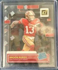 Brock Purdy [Holo RR Logo] Football Cards 2022 Panini Clearly Donruss Prices