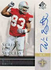 Will Smith #SS-WS Football Cards 2004 SP Authentic Scripts for Success Autograph Prices