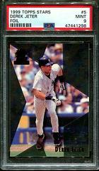 Derek Jeter [Foil] Baseball Cards 1999 Topps Stars Prices