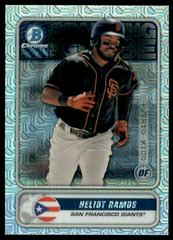 Heliot Ramos [Mega Box Mojo] Baseball Cards 2020 Bowman Chrome Spanning the Globe Prices