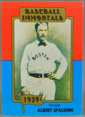 Albert Spalding #26 Baseball Cards 1980 Baseball Immortals Prices