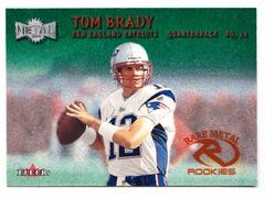 Tom Brady [Emerald] #267 Football Cards 2000 Fleer Metal Prices