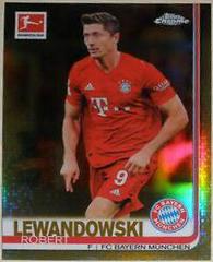 Robert Lewandowski [Gold Refractor] Soccer Cards 2019 Topps Chrome Bundesliga Prices