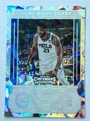 Joel Embiid [Cracked Ice] Basketball Cards 2022 Panini Contenders Game Night Ticket Prices