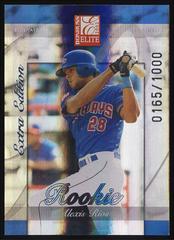 Alexis Rios Baseball Cards 2002 Donruss Elite Prices
