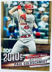 Paul goldschmidt #DB-74 Baseball Cards 2020 Topps Decades' Best Prices