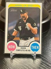 Carlos Rodon Baseball Cards 2022 Topps Heritage Now and Then Prices