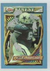 Russell Maryland [Refractor] #145 Football Cards 1994 Topps Finest Prices