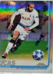 Lucas Moura [Refractor] Soccer Cards 2018 Topps Chrome UEFA Champions League Prices