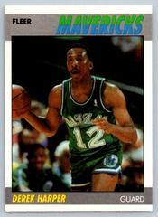Derek Harper Basketball Cards 1987 Fleer Prices