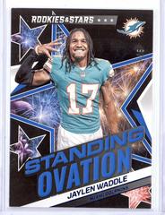 Jaylen Waddle [Black Blue] #SO-17 Football Cards 2022 Panini Rookies & Stars Standing Ovation Prices