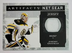 Jeremy Swayman Hockey Cards 2022 Upper Deck Artifacts Net Gear Prices