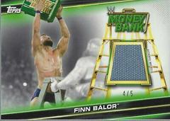 Finn Balor [Black] #MR-FB Wrestling Cards 2019 Topps WWE Money in the Bank Mat Relics Prices