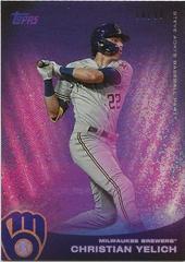 Christian Yelich [Purple Glitter] Baseball Cards 2022 Topps X Steve Aoki Prices