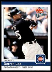 Derrek Lee #42 Baseball Cards 2004 Fleer Platinum Prices