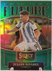 Julian Alvarez [Green] #6 Soccer Cards 2022 Panini Select FIFA Future Prices