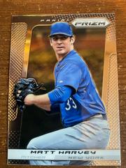 Matt Harvey #22 Baseball Cards 2013 Panini Prizm Prices