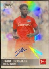Jordan Torunarigha #CAC-JT Soccer Cards 2021 Stadium Club Chrome Bundesliga Autographs Prices