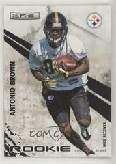 Antonio Brown #173 Football Cards 2010 Panini Rookies & Stars Prices