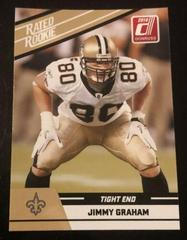 Jimmy Graham #52 Football Cards 2010 Panini Donruss Rated Rookies Prices