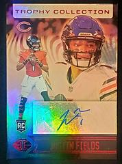 Justin Fields [Signature Red] #62 Football Cards 2021 Panini Illusions Prices