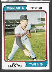 Bill Hands #271 Baseball Cards 1974 Topps Prices