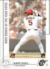 Albert Pujols #121 Baseball Cards 2002 Topps Ten Prices