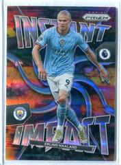 Erling Haaland [Silver] Soccer Cards 2022 Panini Prizm Premier League Instant Impact Prices