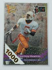 Courtney Hawkins [1000 Stripe] Football Cards 1992 Wild Card Prices