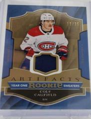 Cole Caufield [Patch] Hockey Cards 2022 Upper Deck Artifacts Year One Rookie Sweaters Prices