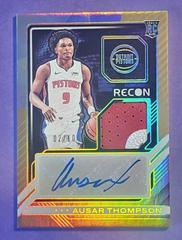 Ausar Thompson [Gold] #8 Basketball Cards 2023 Panini Recon Rookie Jersey Autograph Prices