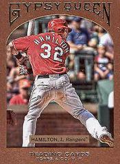 Josh Hamilton [Framed Paper] #64 Baseball Cards 2011 Topps Gypsy Queen Prices